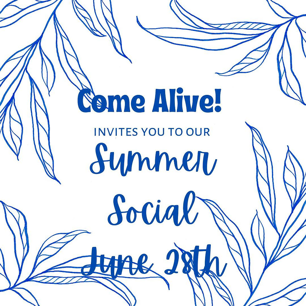 Women Come Alive - Summer Social
