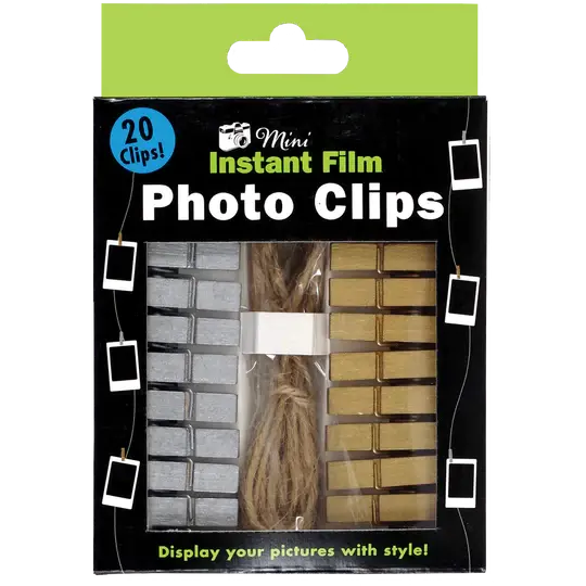 Instant Film Photo Clips