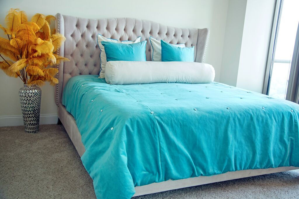 HE BOUGHT BLUE COLLECTION EXTRA PILLOWS