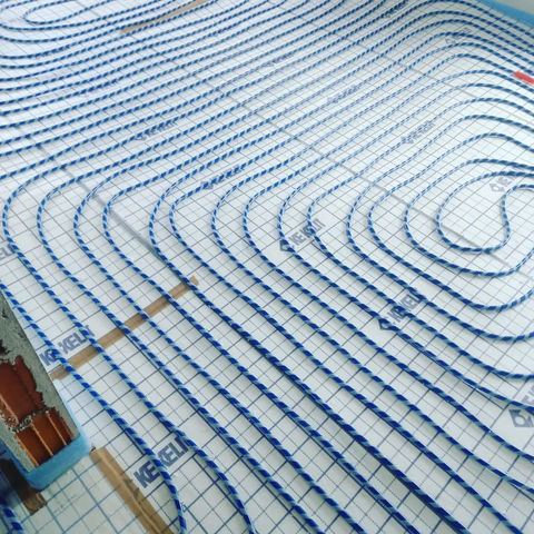 Rohre für Fußbodenheizung