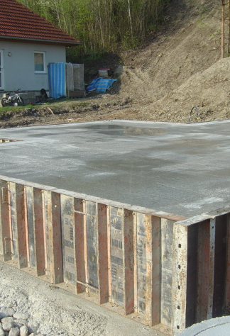 Fundament von Bernhart Adrian Schalungs- & Betonbau