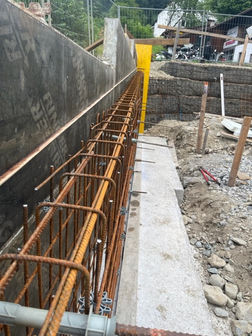 Fundamentguß der Seidner & Schöpf Bau Gesellschaft m.b.H.