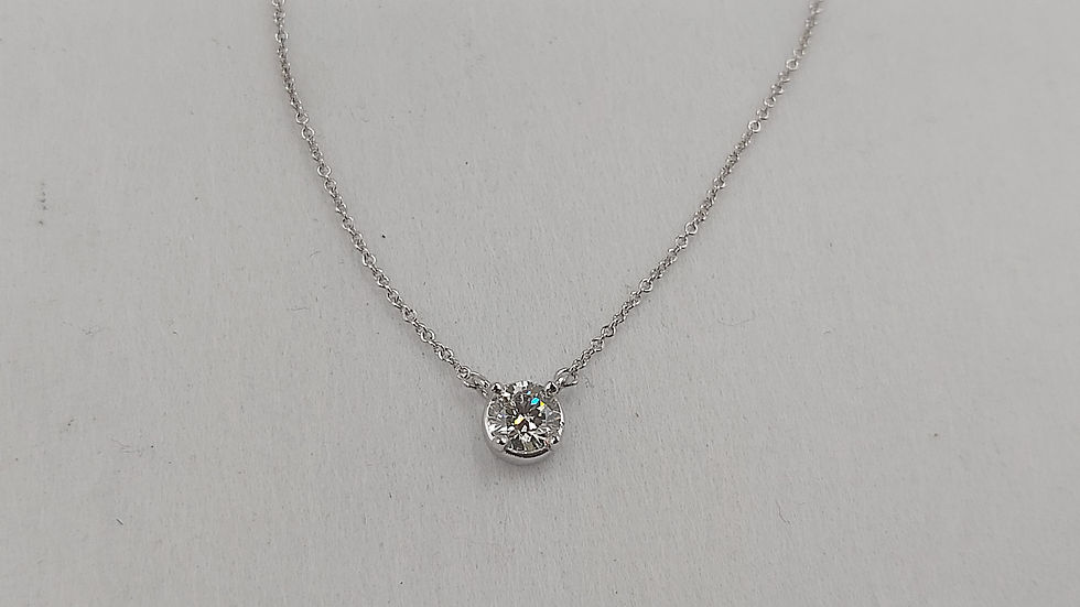 Thumbnail: Solitaire Pendant Necklace