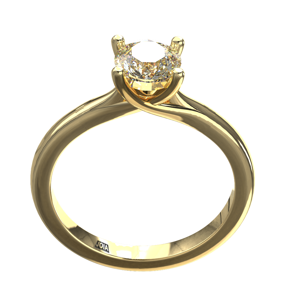 Thumbnail: Joia Half Rounded gapped 4 prong