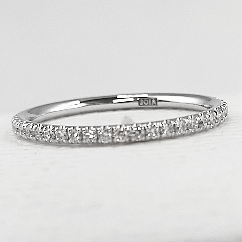 Thumbnail: Joia Rounded Comfort Micro Pavé (Eternity) Diamond size 1.1mm