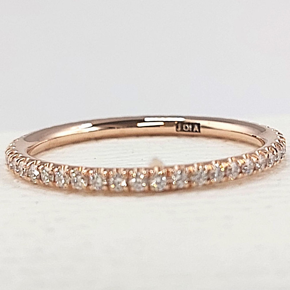 Thumbnail: Joia Rounded Comfort Micro Pavé (Eternity) Diamond size 1.1mm