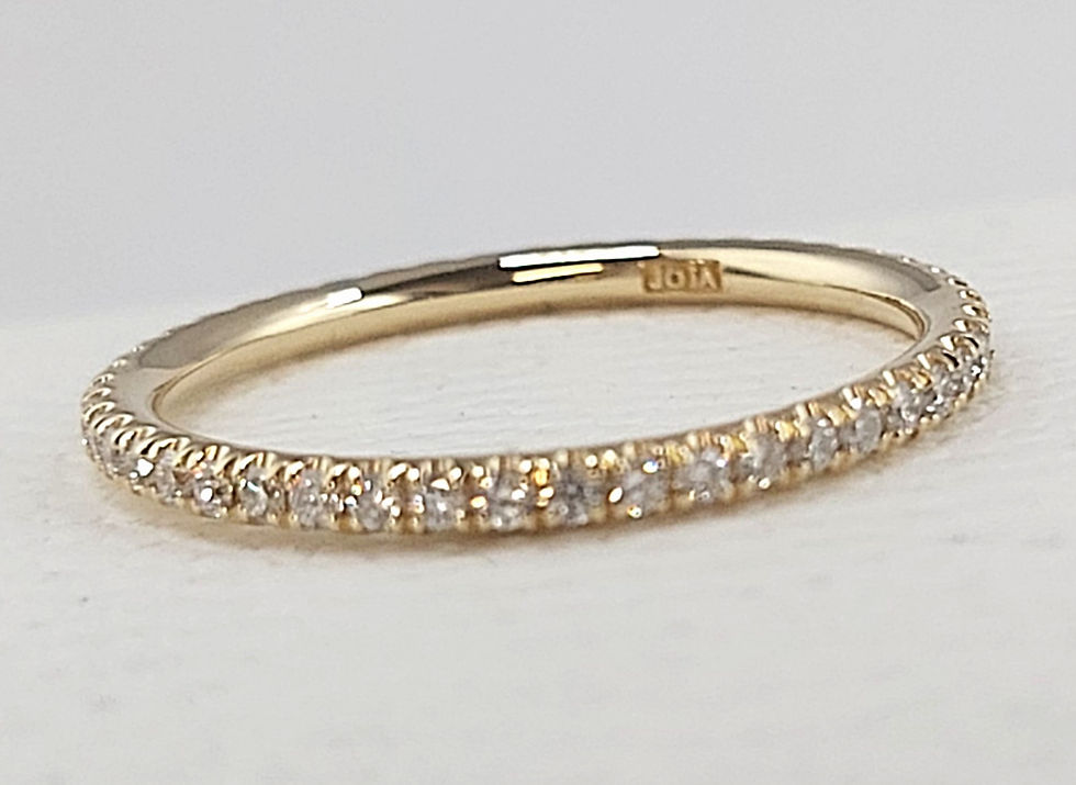 Thumbnail: Joia Rounded Comfort Micro Pavé (Eternity) Diamond size 1.1mm