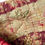 Thumbnail: Antique French Quilt Early 19th Century Rouge Sheep Wool for up cycling