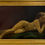 Thumbnail: Outstanding French antique Nude Oil Painting Paris Canvas signed original frame