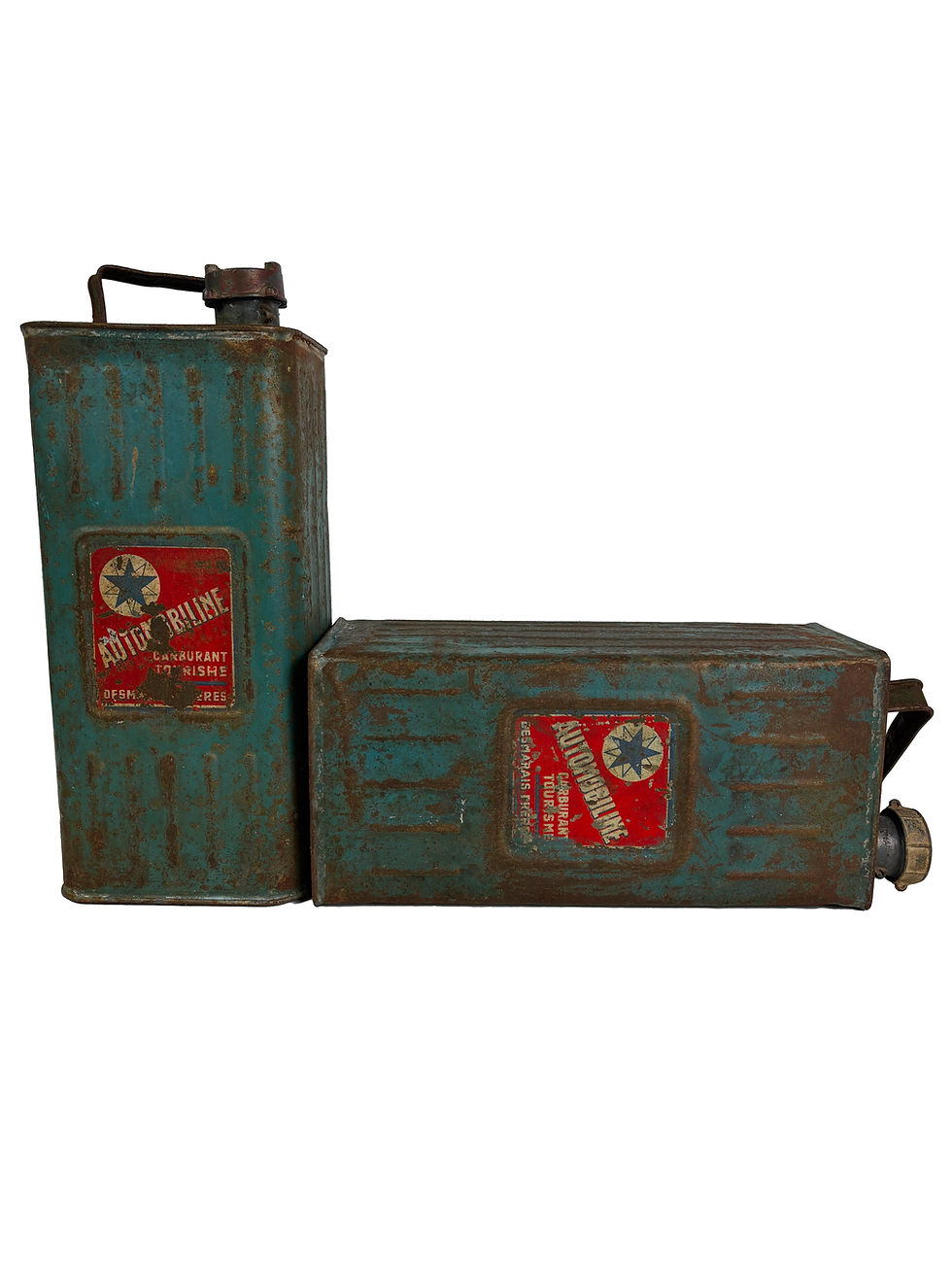 Thumbnail: 1 antique Desmarais Frères French essence Petrol Gas can