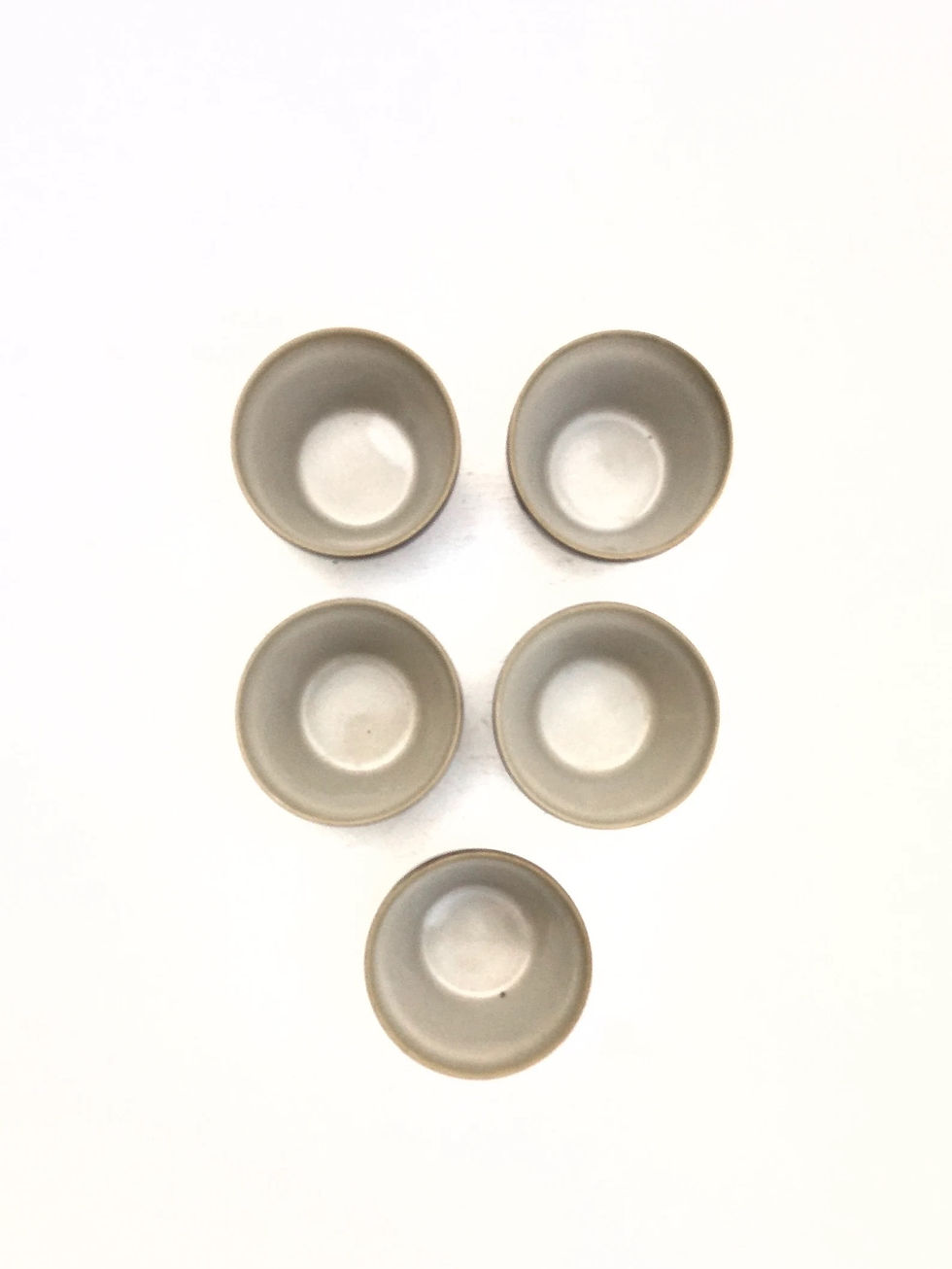 Thumbnail: 5 French vintage rustic primitive kitchen Digoin Pots as new -Storage display