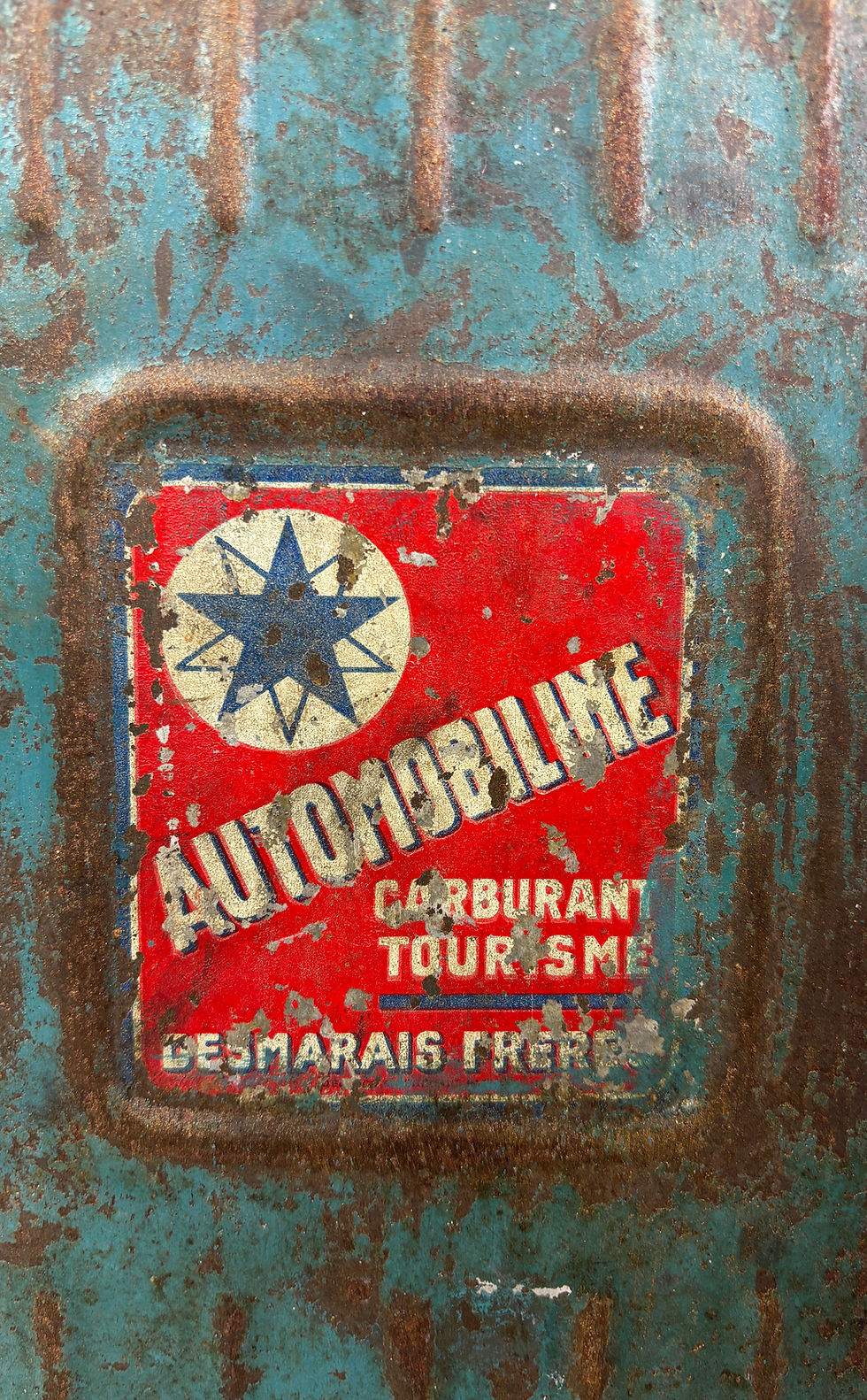 Thumbnail: 1 antique Desmarais Frères French essence Petrol Gas can