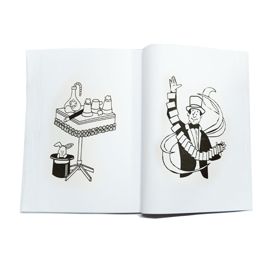 Thumbnail: Magic Trick Magic Coloring Book With Blank Pages