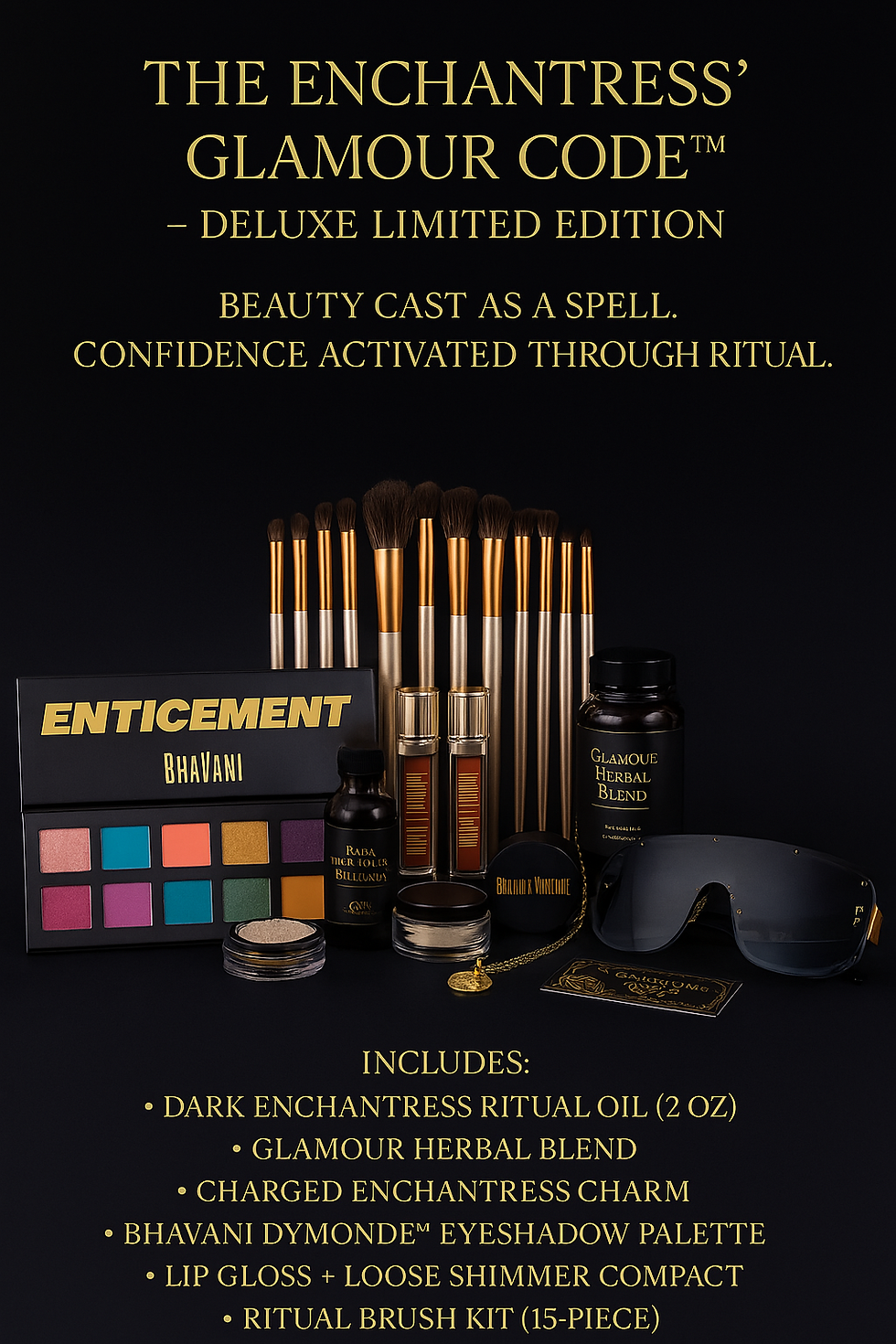THE ENCHANTRESS’ GLAMOUR CODE™ – STANDARD RITUAL KIT