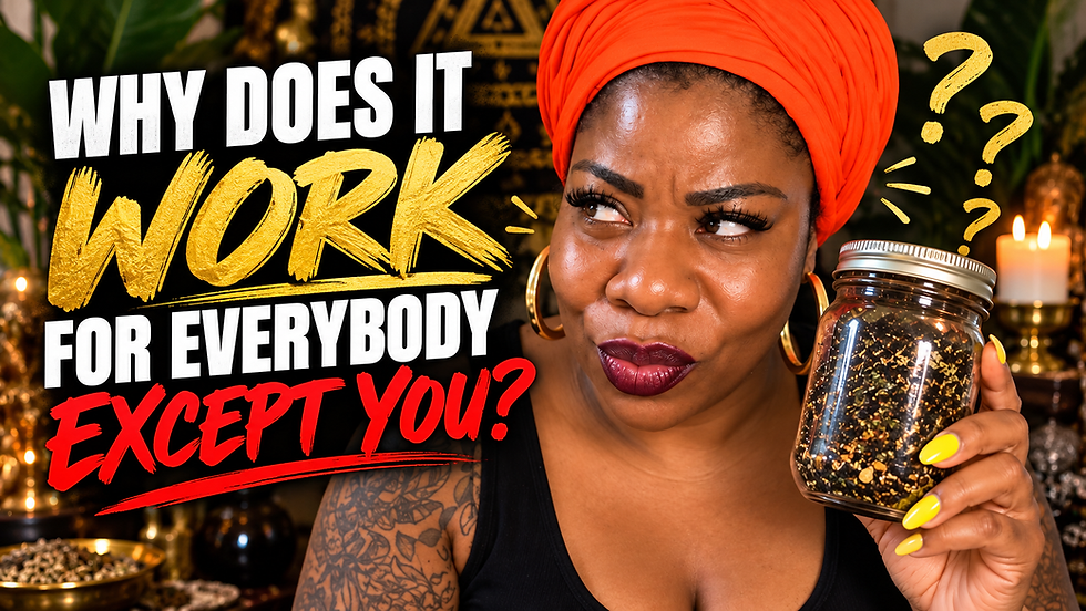 🎥 NEW VIDEO: Why Does It Work for Everybody Except You?