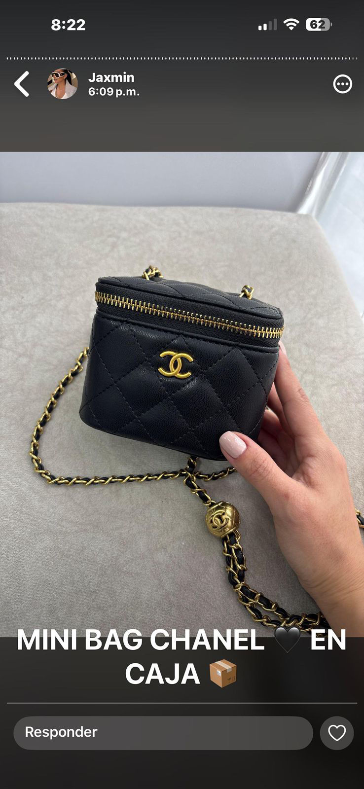 Miniatura: Chanel en caja minie 