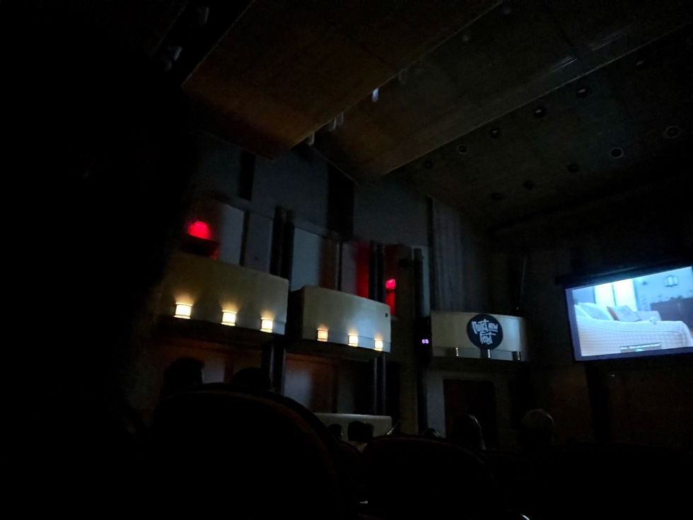 An attempt at a selfie in the dark