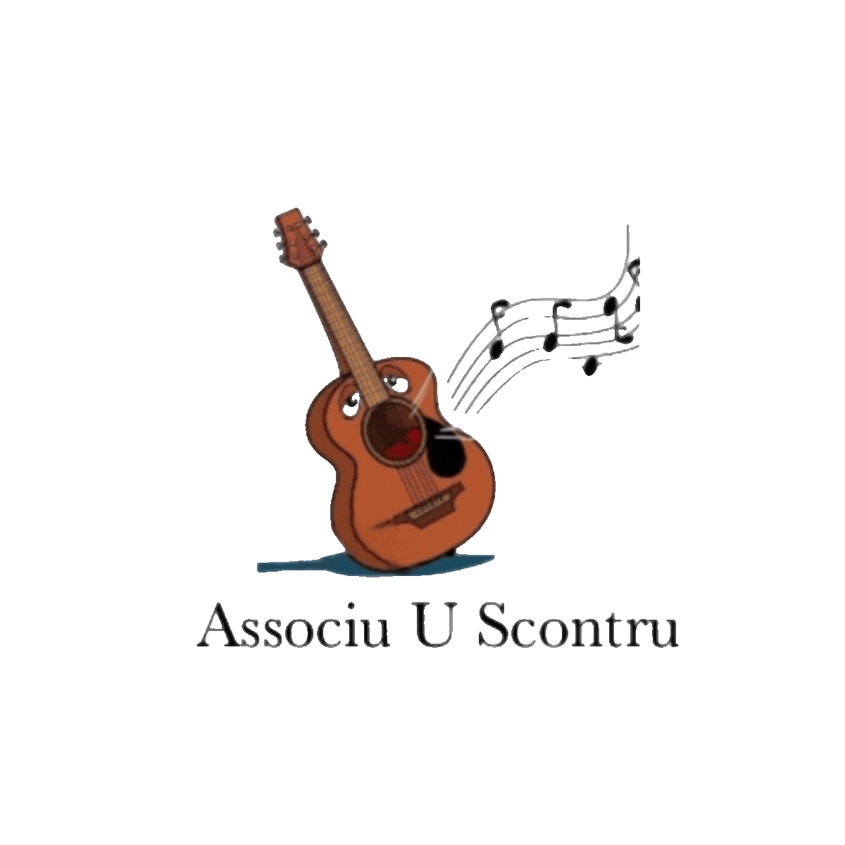 Une guitare, instrument emblématique de Corse, transmettant la musique, ses traditions et valeurs multi générationnelles 