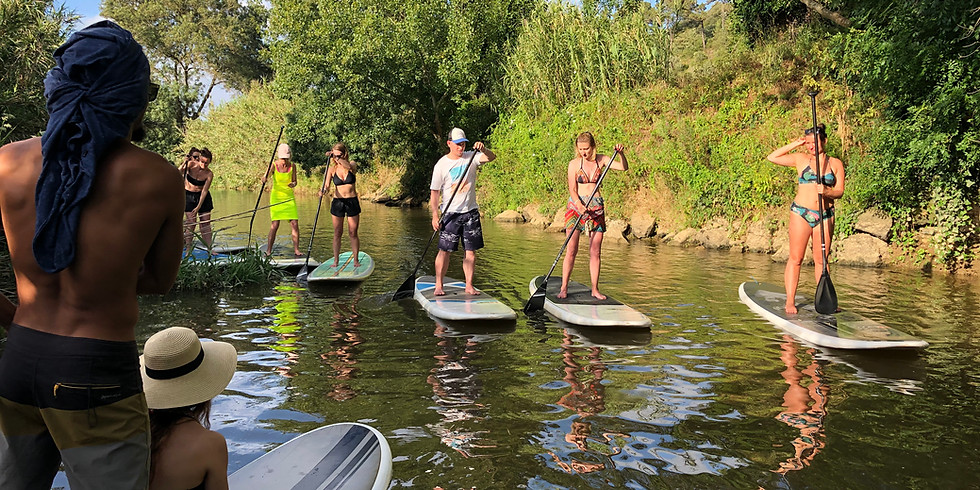 SUP TOUR IN THE RIVER