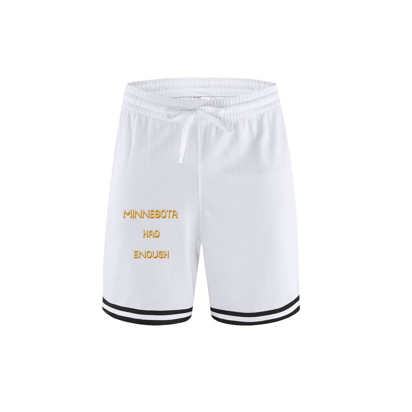 Classic Stripe Trim Basketball Shorts