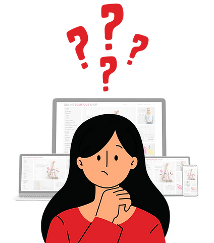 sukha dukha media vector illustration with question mark