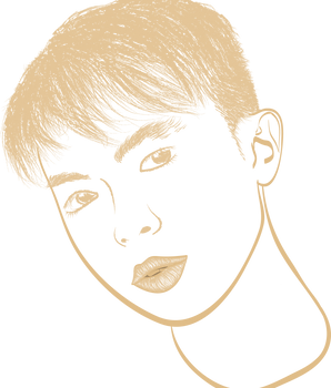 Illustration of me for namecard newst of