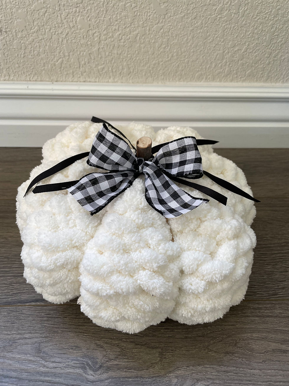 Thumbnail: Chunky Knit Pumpkins