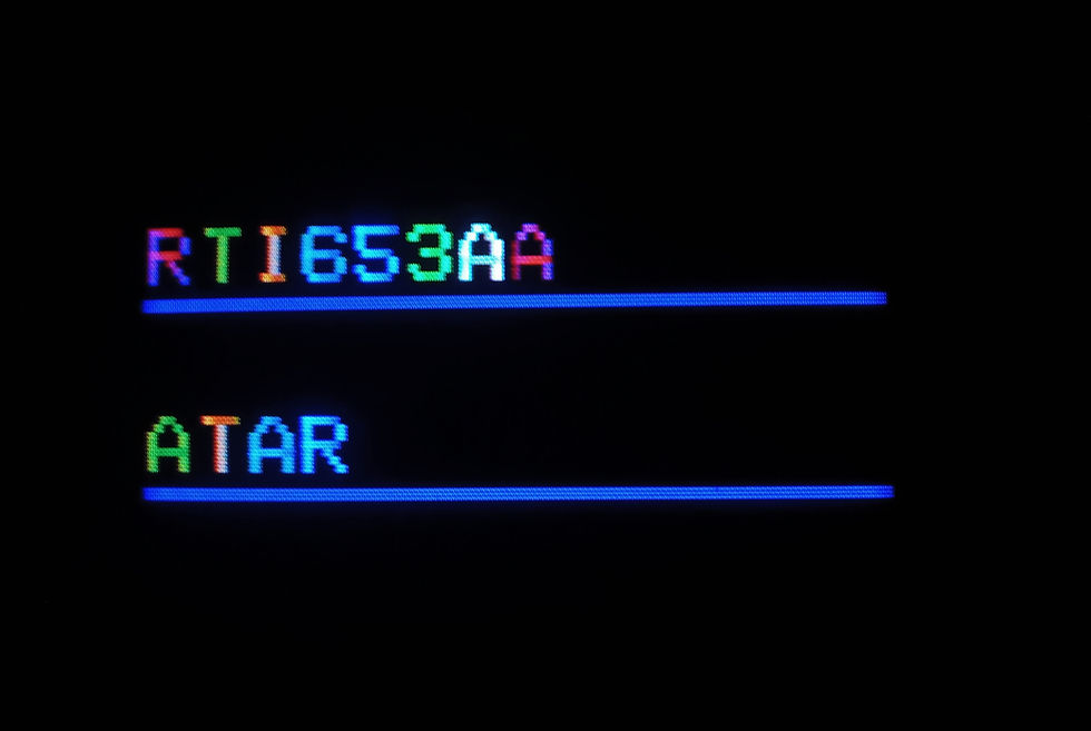 In Crypto-Logic!, the first player types a word or phrase, which is scrambled. Then, the second player must type out the correct word. An effective, simple, and fun use of the keyboard, and easily the best game of the original pack-in, which is funny considering you could play this with pen and paper.