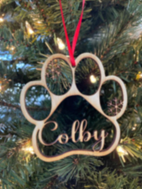 Personalized Pet Ornament