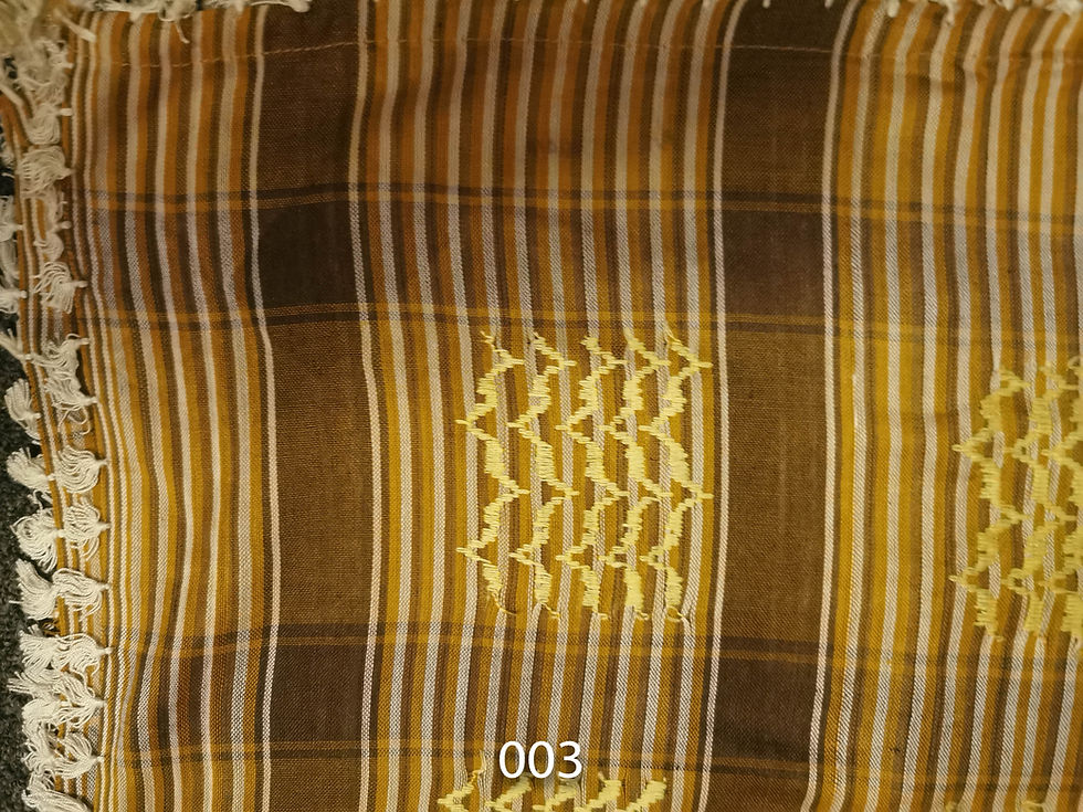 Thumbnail: Arabic Scarves "Keffiyeh"- 4ftx4ft - Various Colors #1-8