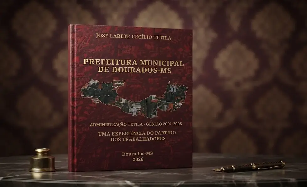 Memória política de Dourados ganha novo registro com livro de José Laerte Tetila