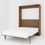 Thumbnail: Queen Size Vertical Wallbed Swedish Ash Brown & Lyon Walnut