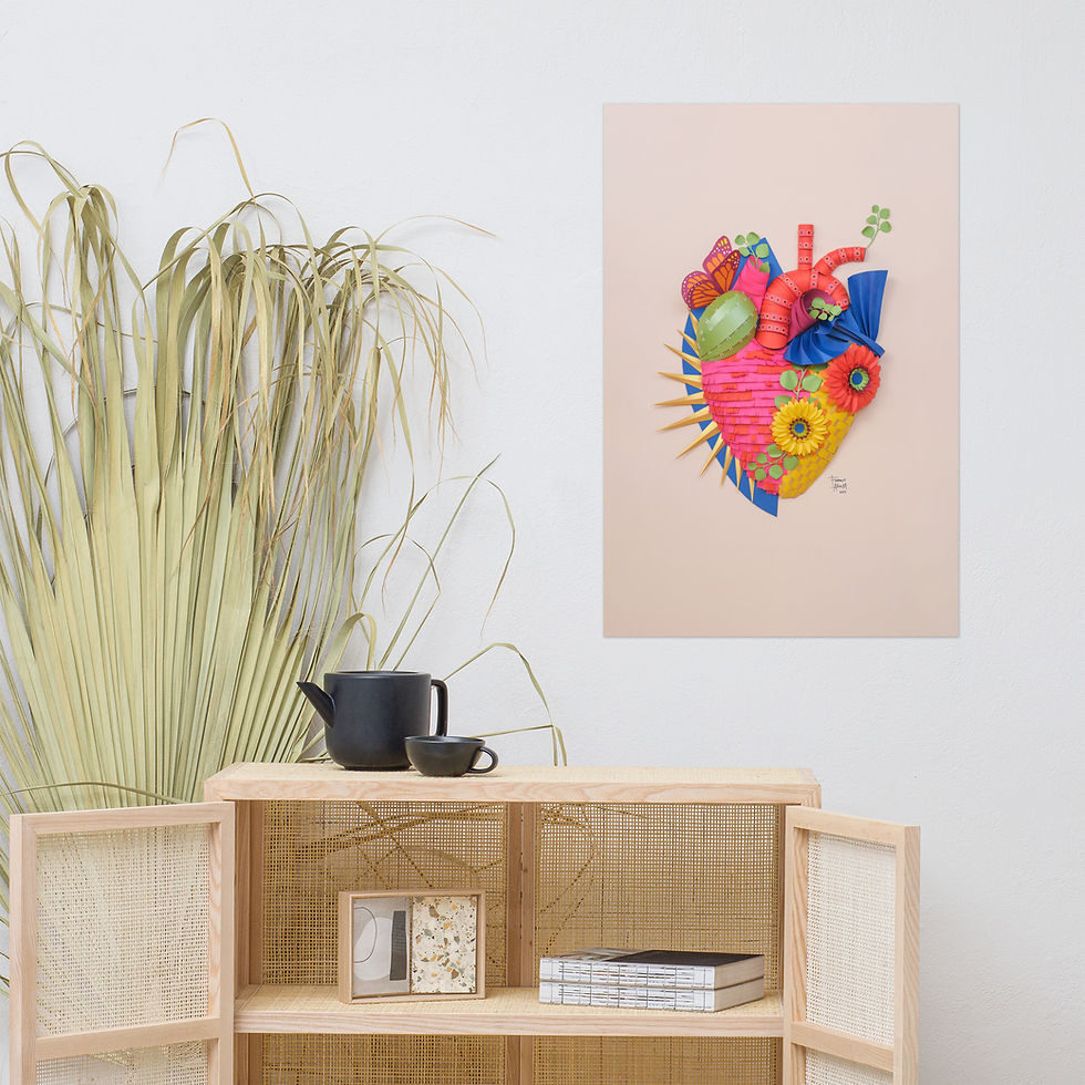 Thumbnail: Corazón de Melón Print