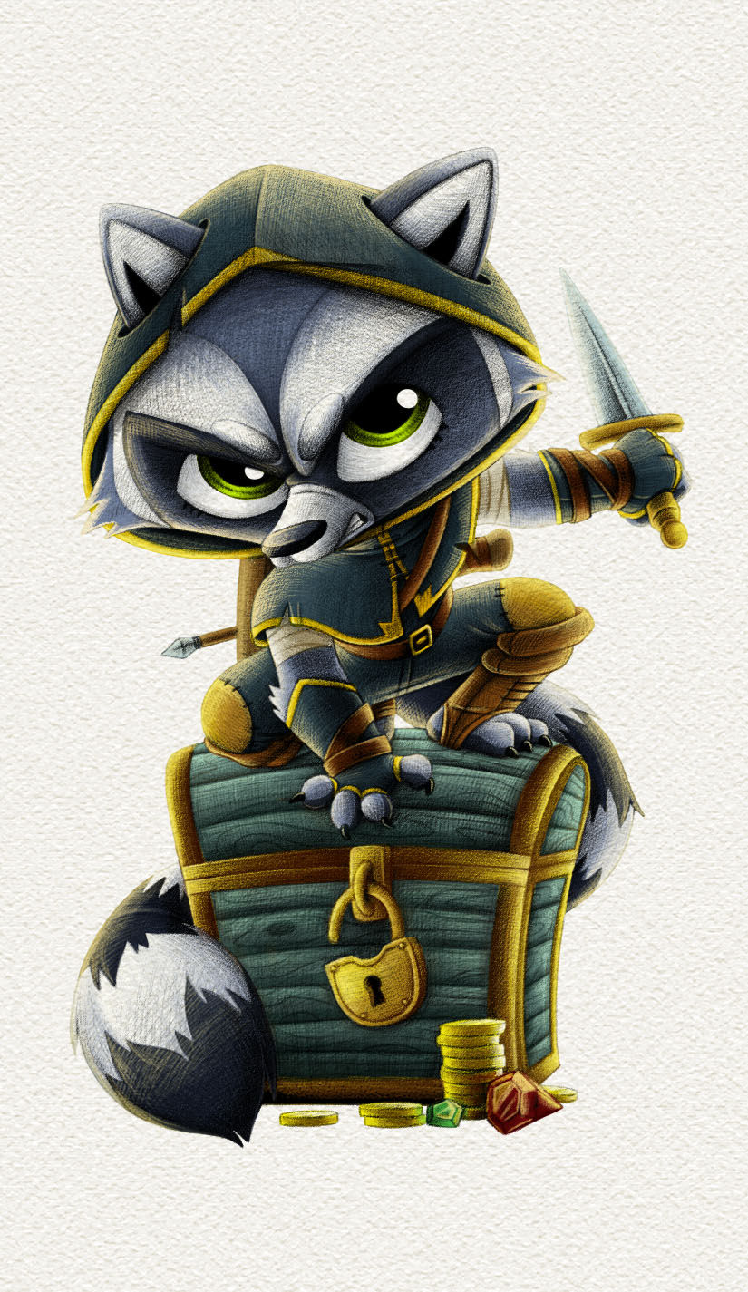 RaccoonRogue_illo3