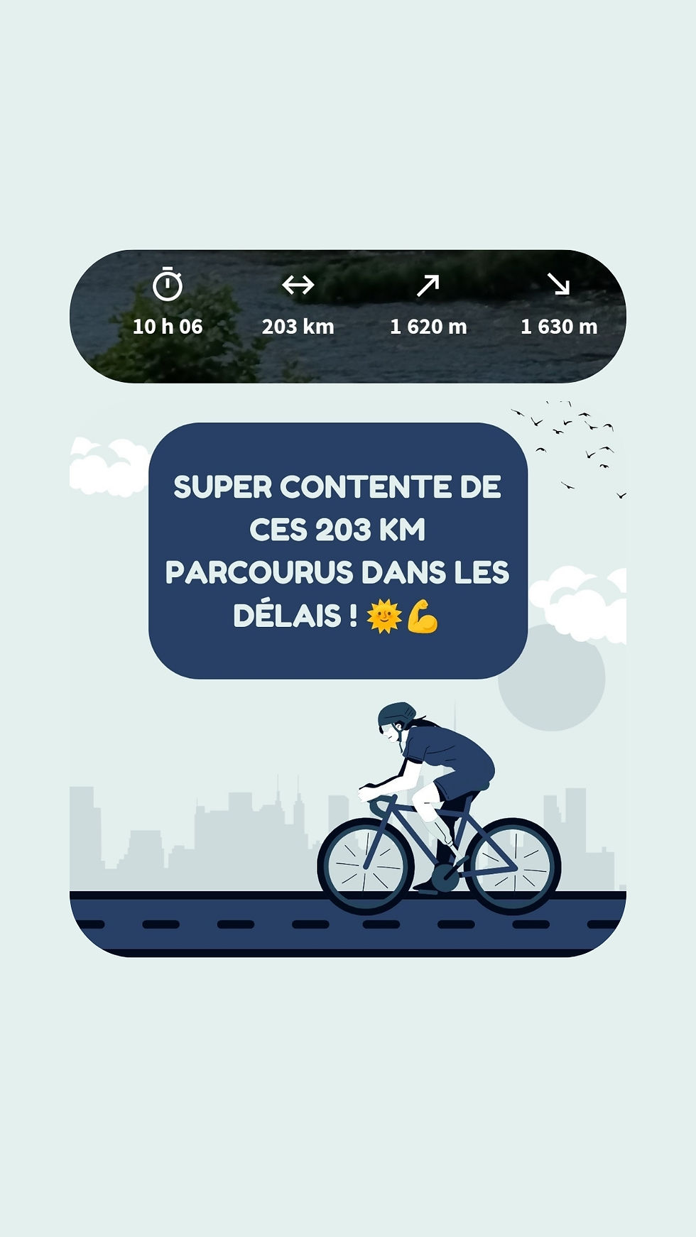 J'ai bouclé mon BRM 200 !