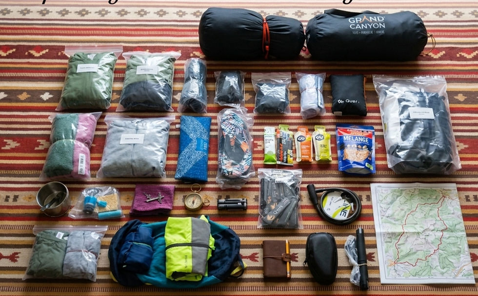 Bikepacking et BRM ou l'art du rangement millimétré