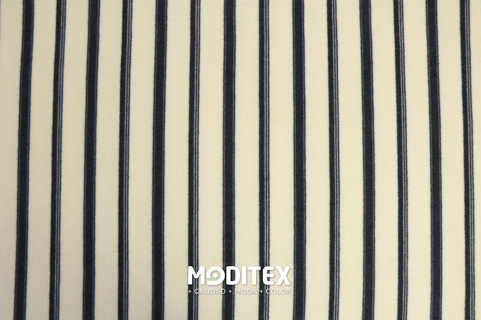 Suéter Stretch Ivory a Rayas – Moditex