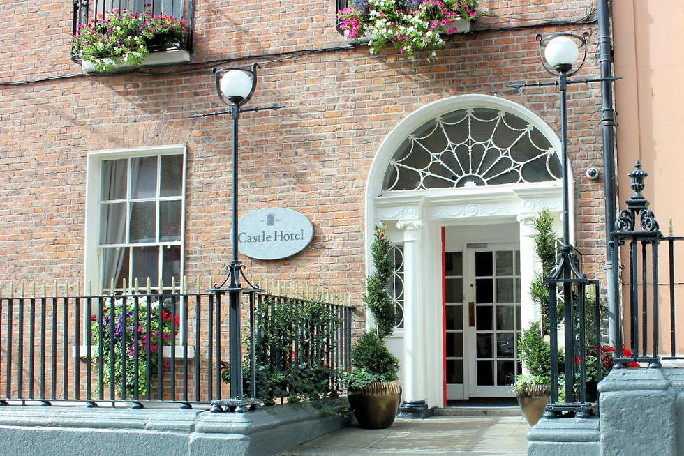 The Entrance to The Castle Hotel, Dublin