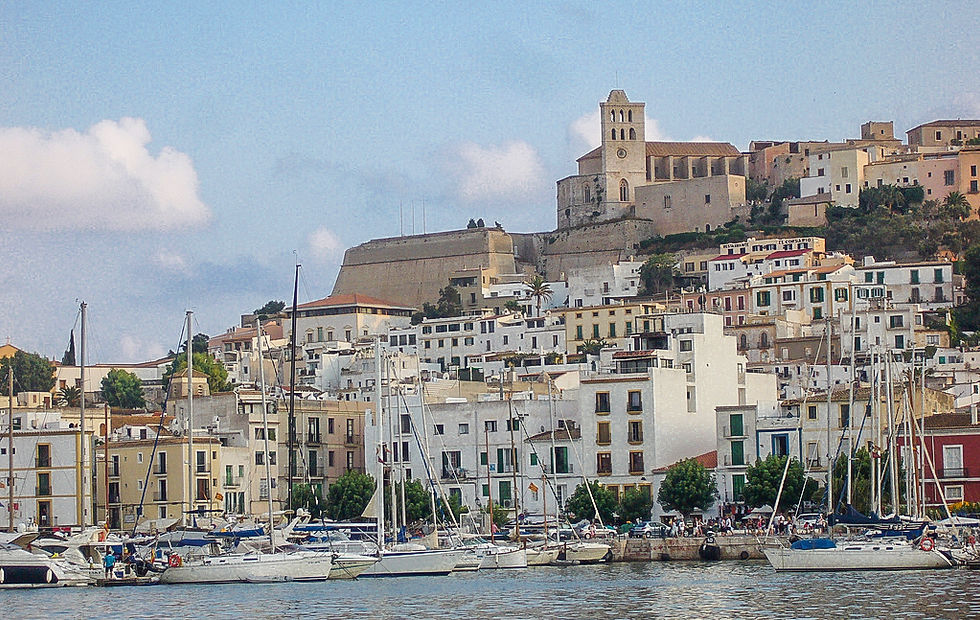 Puerto de Ibiza with Dalt Vila. Photo: Jc REY / Wikimedia Commons (CC BY-SA 2.0)