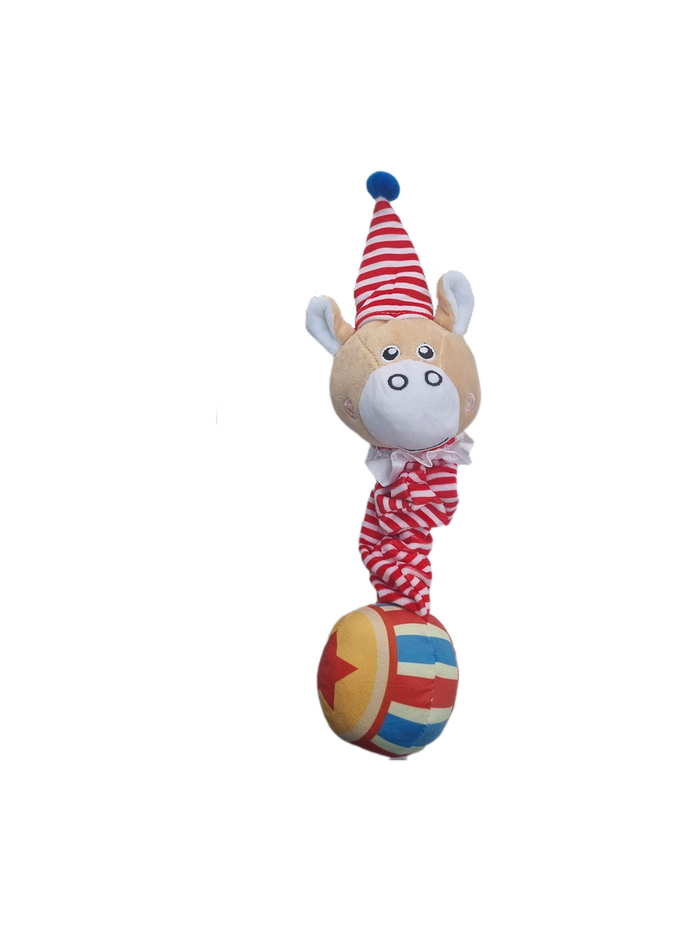 Thumbnail: Carnival Stretchy Squeaky Dog Toy