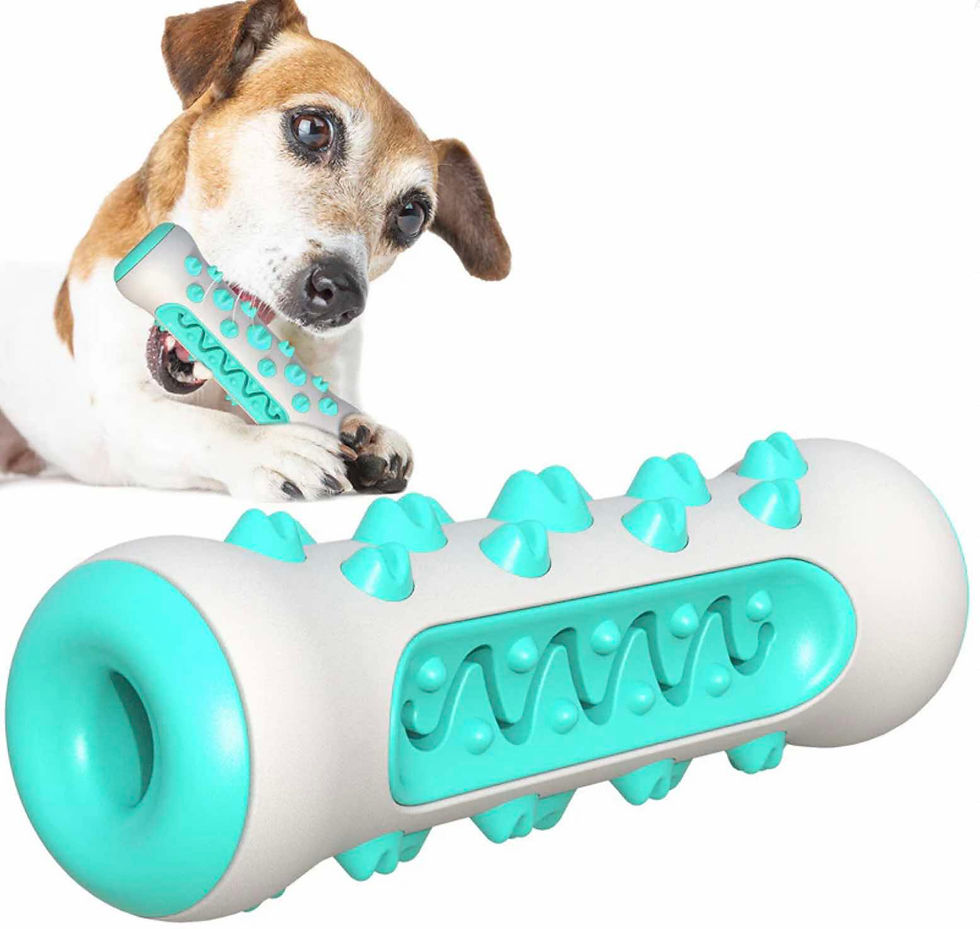 Thumbnail: Durable Rubber Dog Toys for Teeth Cleaning