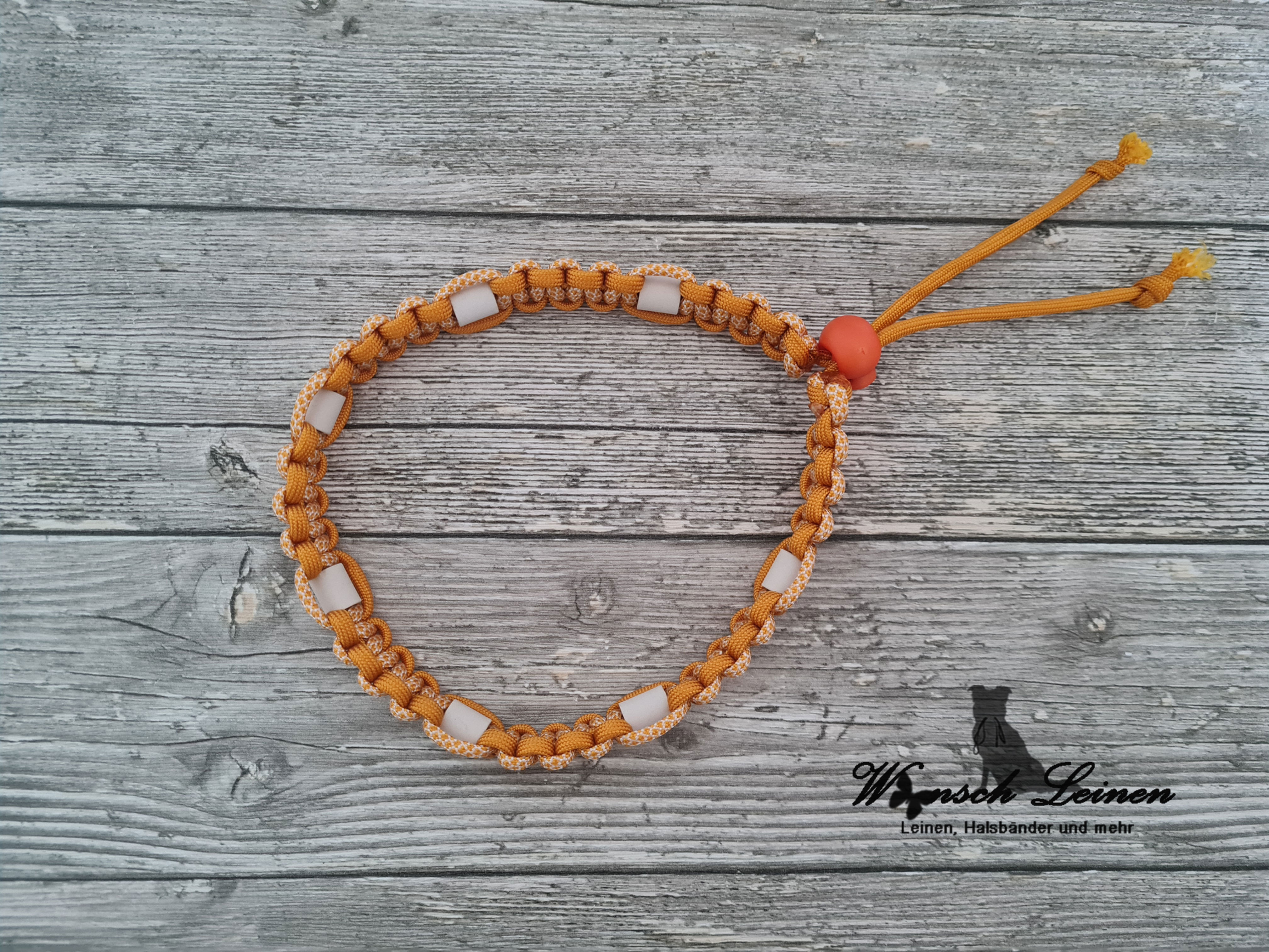 Zeckenschutz- Halsband "Honey"