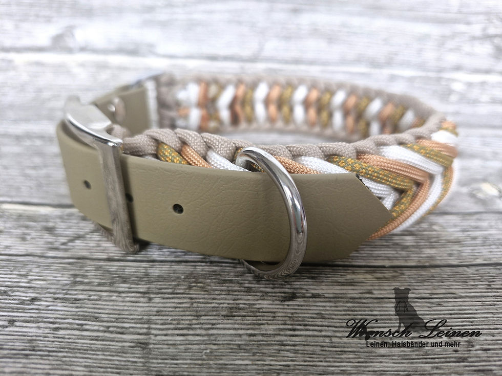 Miniaturbild: Paracordhalsband "Hazel" (große Hunde)