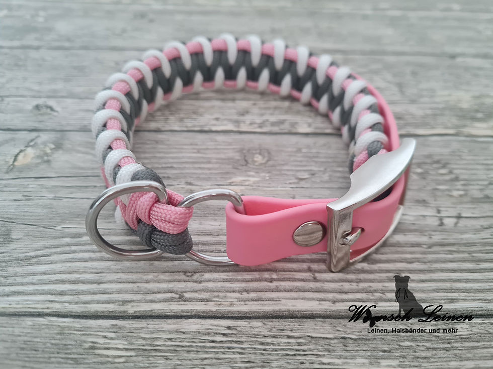 Miniaturbild: Paracordhalsband "Penny"