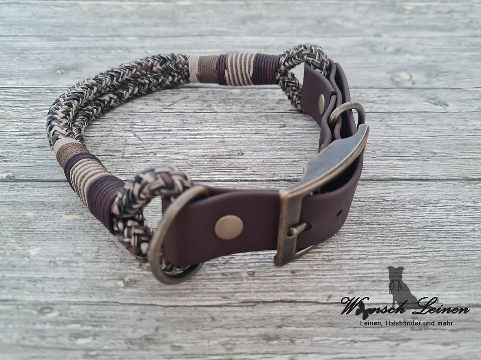 Miniaturbild: Tau- Biothane- Halsband "Whoody"