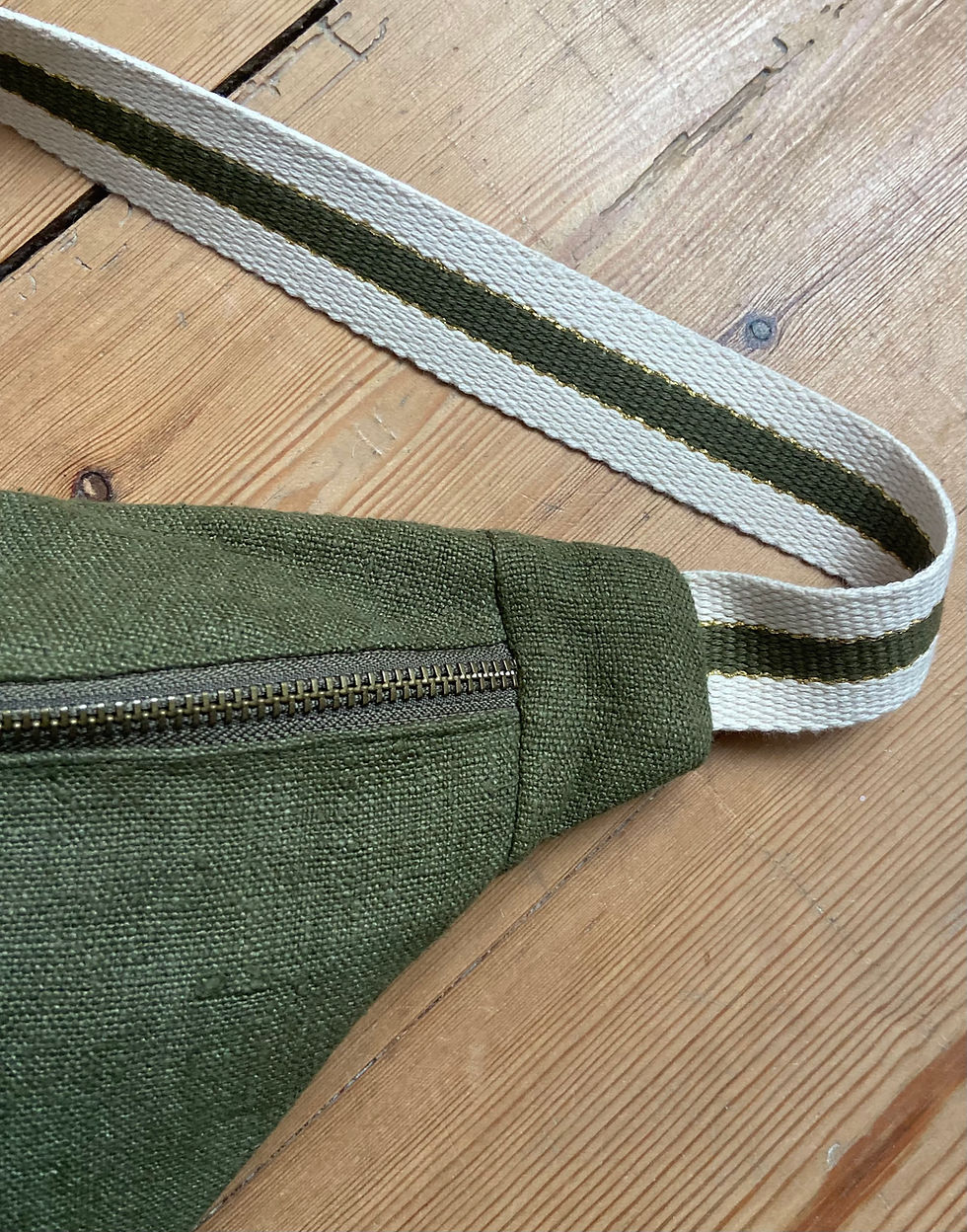 Miniature : SAC BANANE VERT NORI