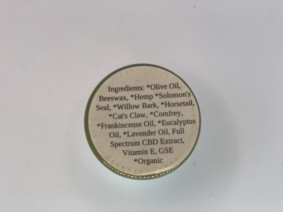 Thumbnail: CBD Salve Joint Blend 250 mg, 500 mg