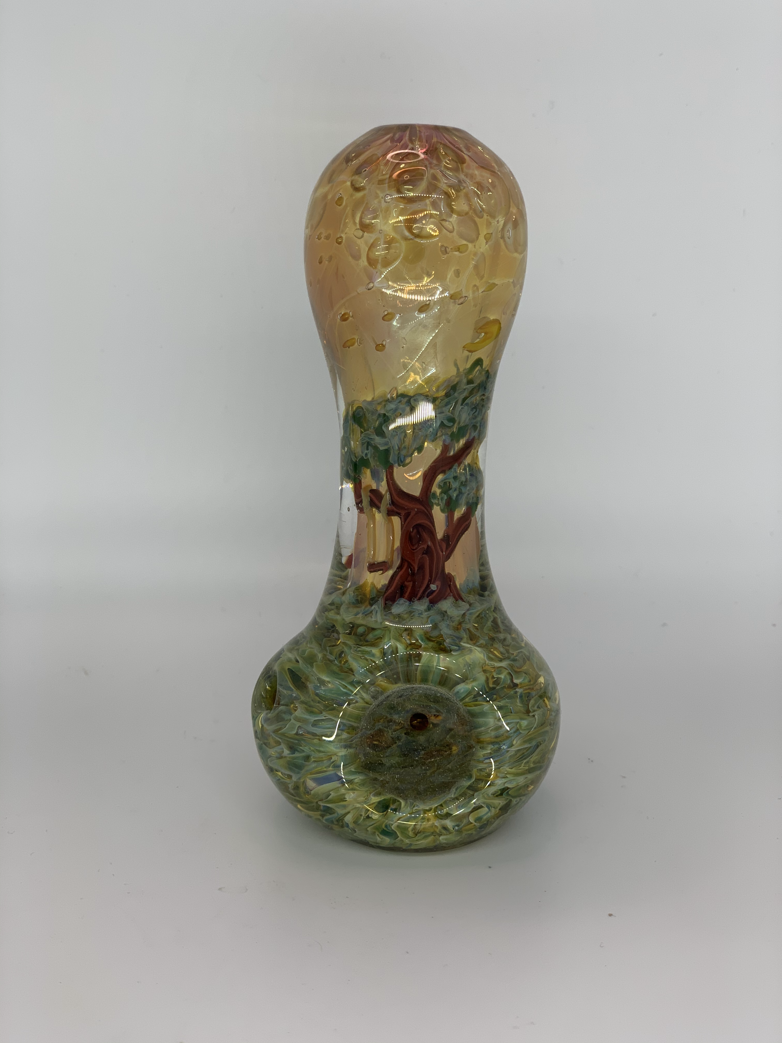 Glass Bowl Mid-Size Hand Pipe