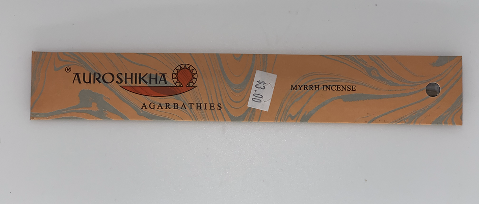 Auroshikha Insence: MYRRH