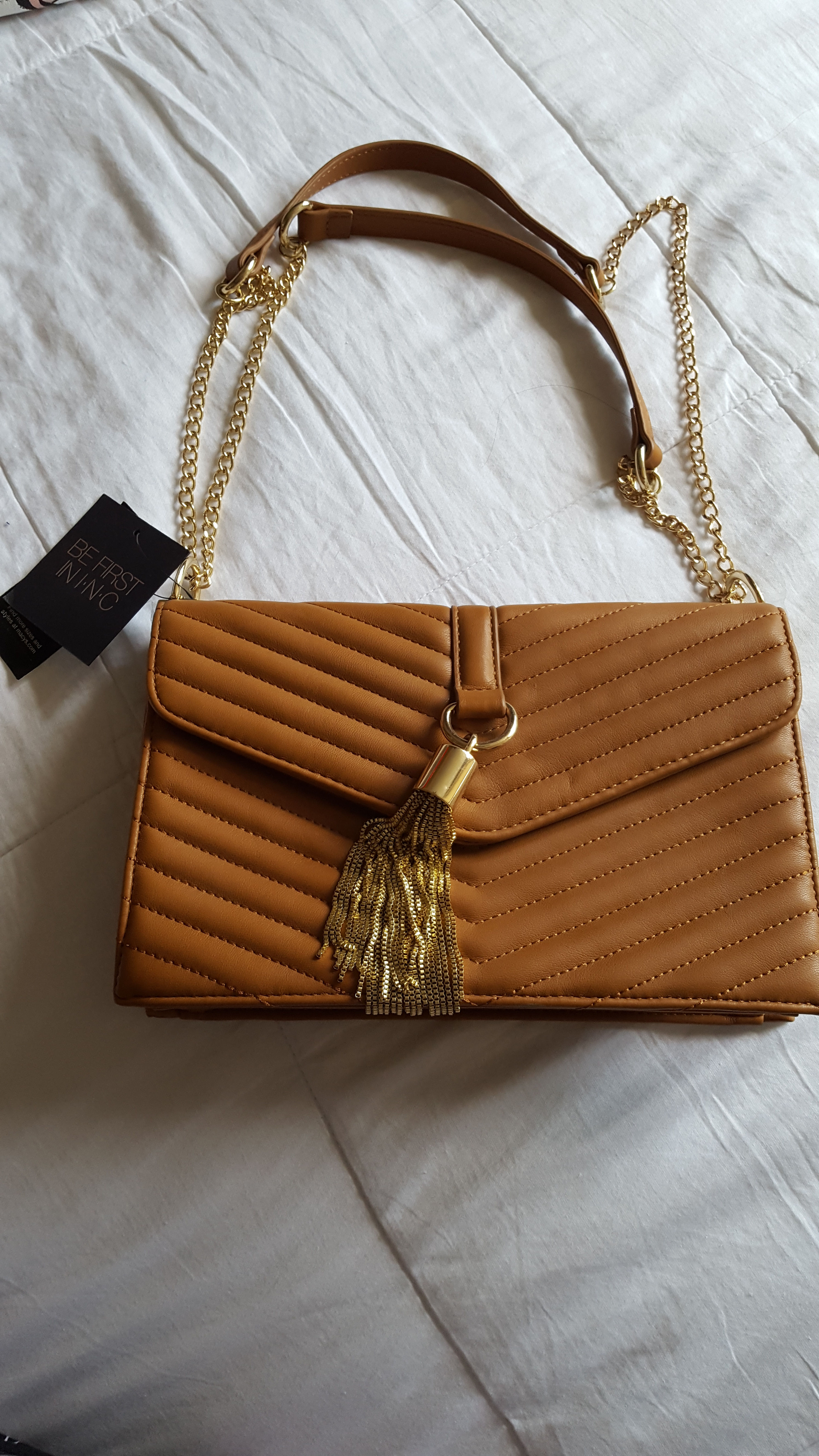 cartera marrón I.N.C.
